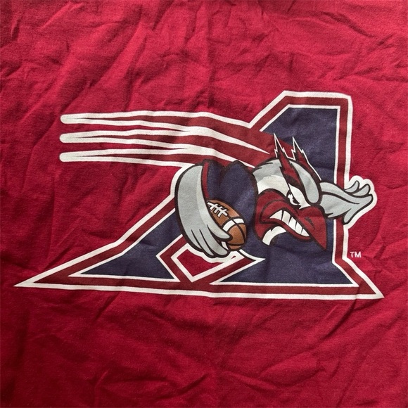 Y2K Montreal Alouettes CFL Canada Sogo T-Shirt Size: M - Picture 3 of 5